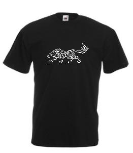 Tricou imprimat Lup Tribal 1