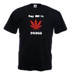 Tricou imprimat NO Drugs