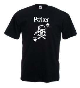 Tricou imprimat Poker Pirates