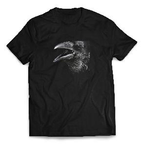 Tricou imprimat Raven DTG
