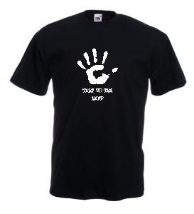 Tricou imprimat Talk to the hand