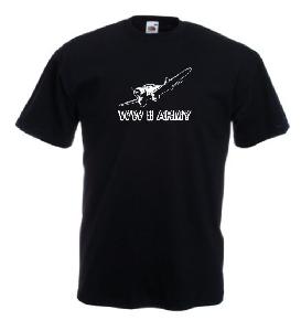 Tricou imprimat WW II Army