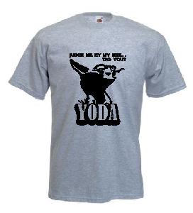 Tricou imprimat Yoda Quote