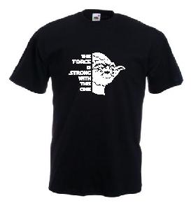 Tricou imprimat Yoda The Force