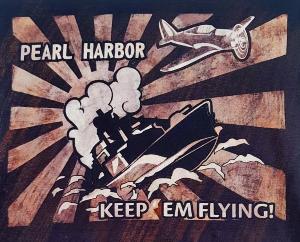 Tricou Pearl Harbor Keep 'Em Flying