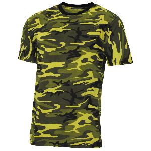 Tricou Street Style, Camuflaj Galben