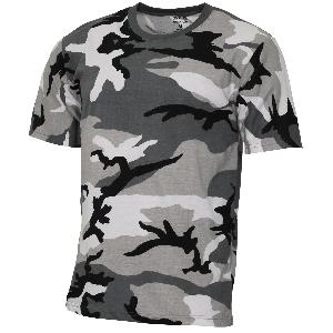 Tricou Subtire, Camuflaj Urban