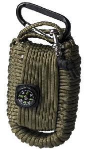 Trusa Supravietuire Paracord Mare, Kaki