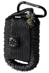 Trusa Supravietuire Paracord Mare, Neagra