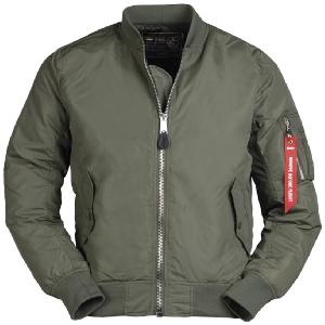 US MA1 Summer Flight Jacket, Kaki, Mil-Tec