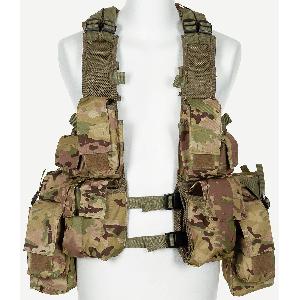 Vesta Tactica 12 Buzunare, Camuflaj Multicam